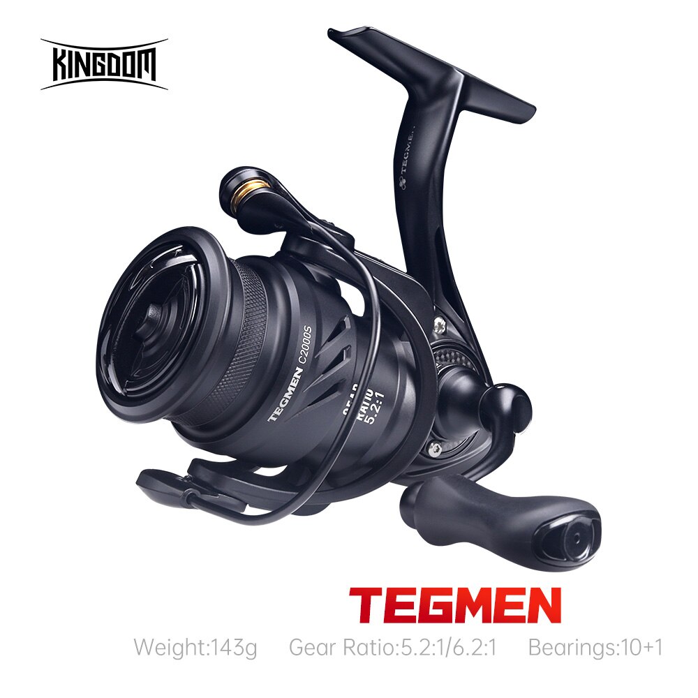 Surf Reel - Kingdom Tegmen-Carretes de pesca giratorios 5,2: