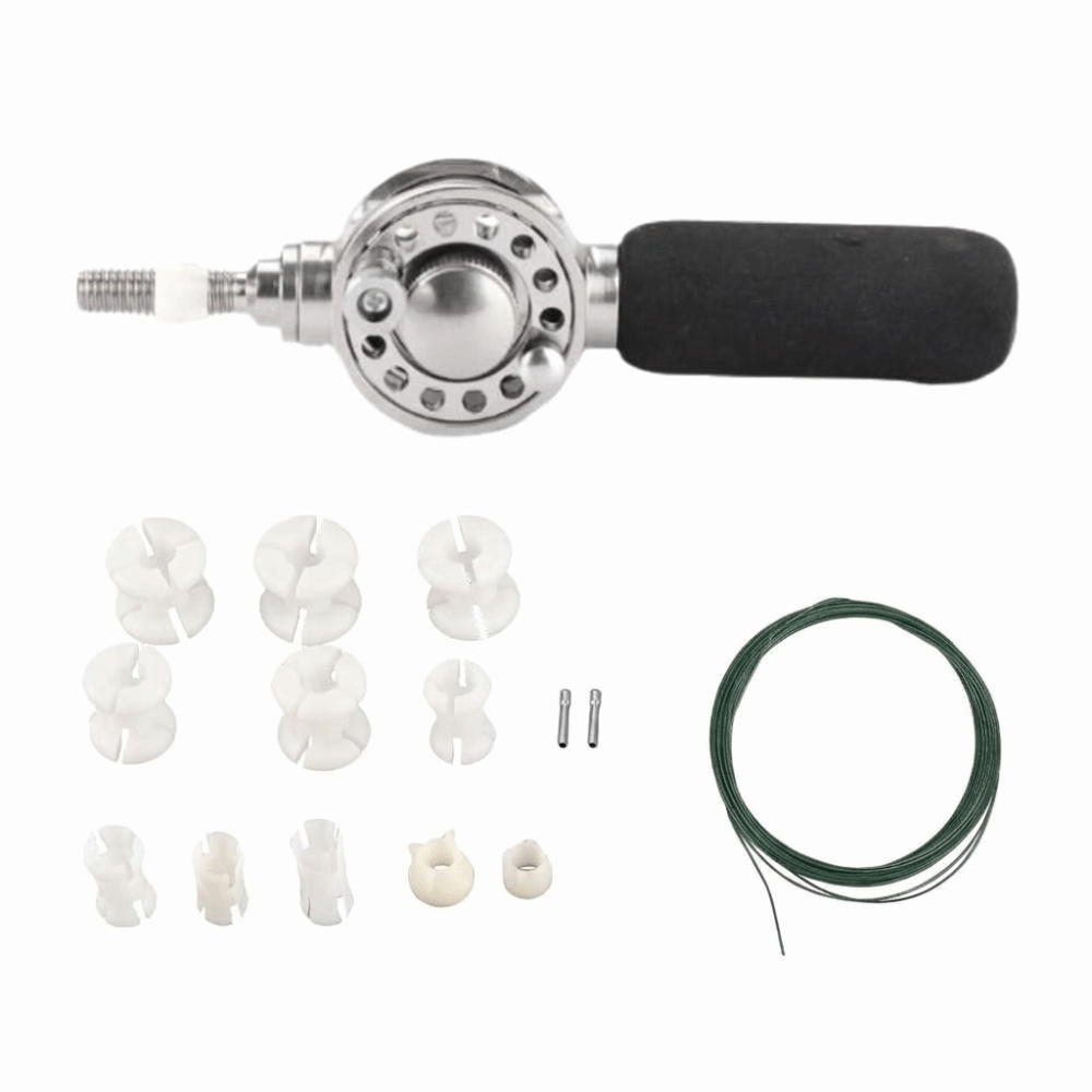Ice Fishing Reel - Carrete de Pesca BLG50 Resistente, 2+1BB,