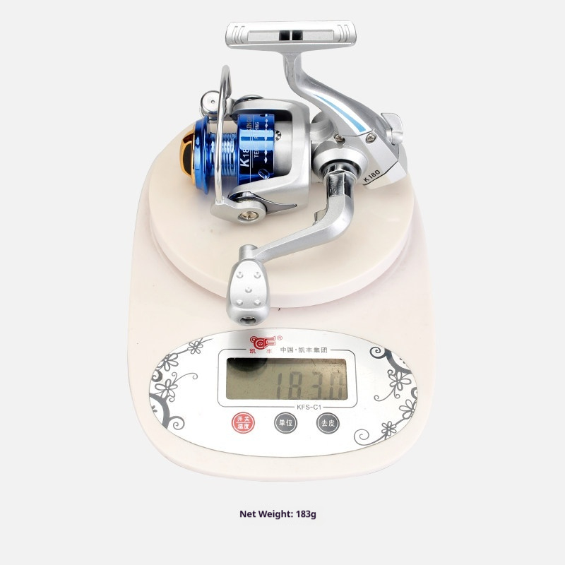 Carrete de pesca giratorio TEB - Ice Fishing Reel reseña y precio