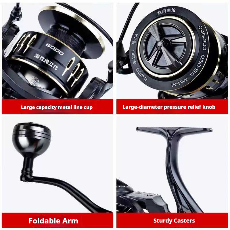 Carrete de Pesca TEBEN Sea Tig - Surf Reel reseña y precio