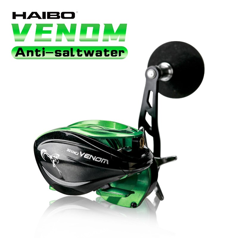 HAIBO VENOM-carrete de pesca a - Ice Fishing Reel reseña y precio
