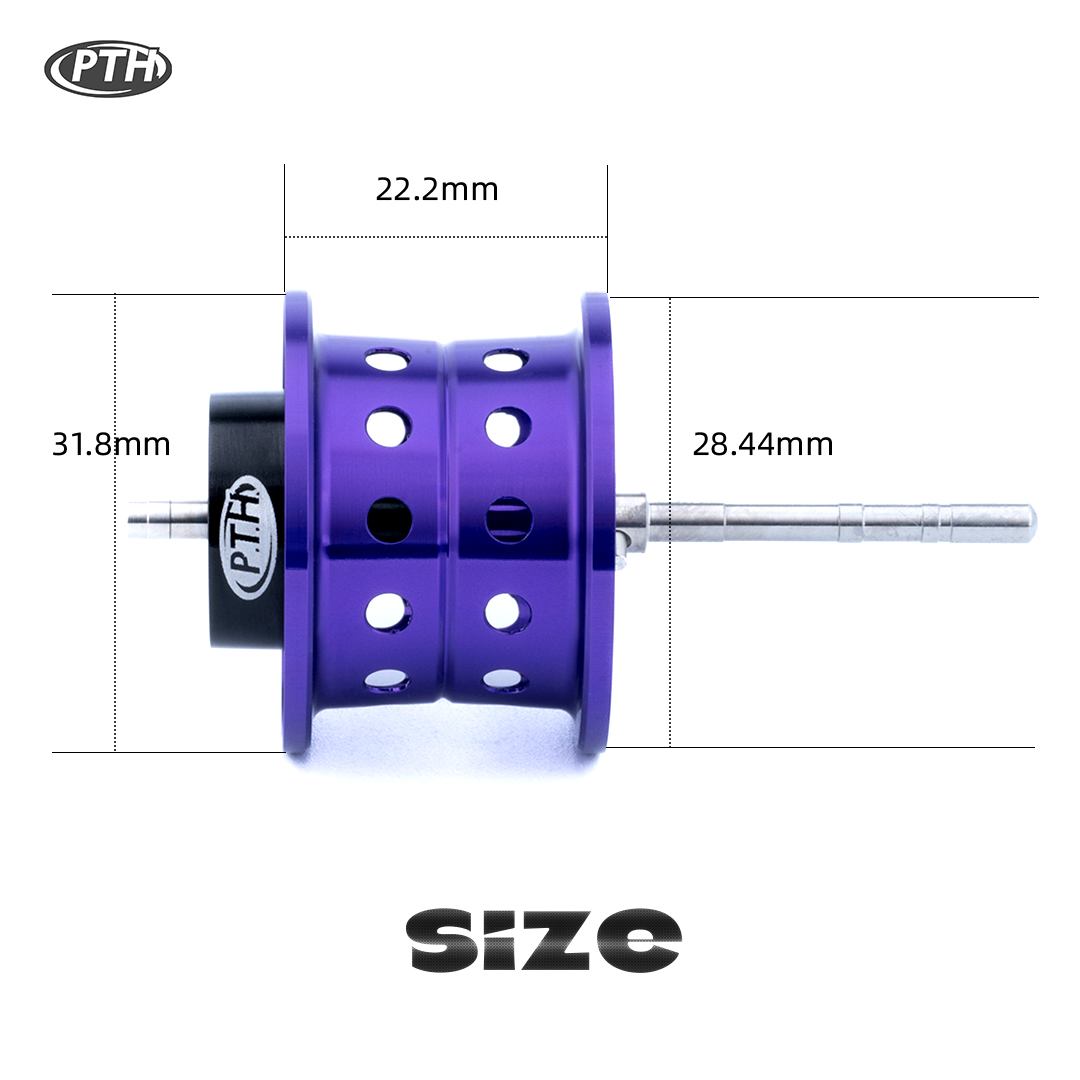 Carrete Modificado PTH TTL BF8 - Reel Spare Spool reseña y precio