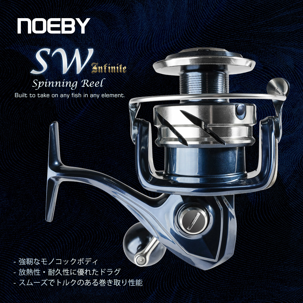 Carrete de Pesca Giratorio Noe - Surf Reel reseña y precio