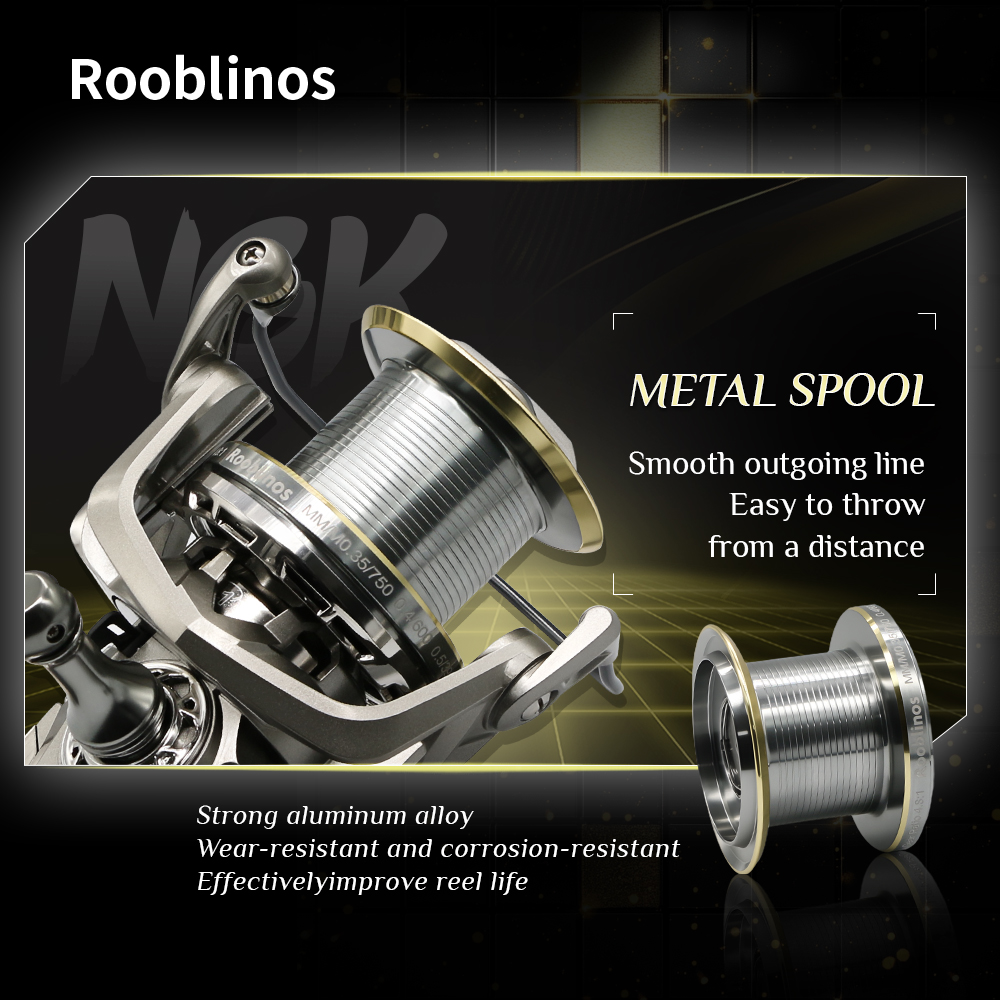 Carrete de pesca giratorio con - Ice Fishing Reel reseña y precio
